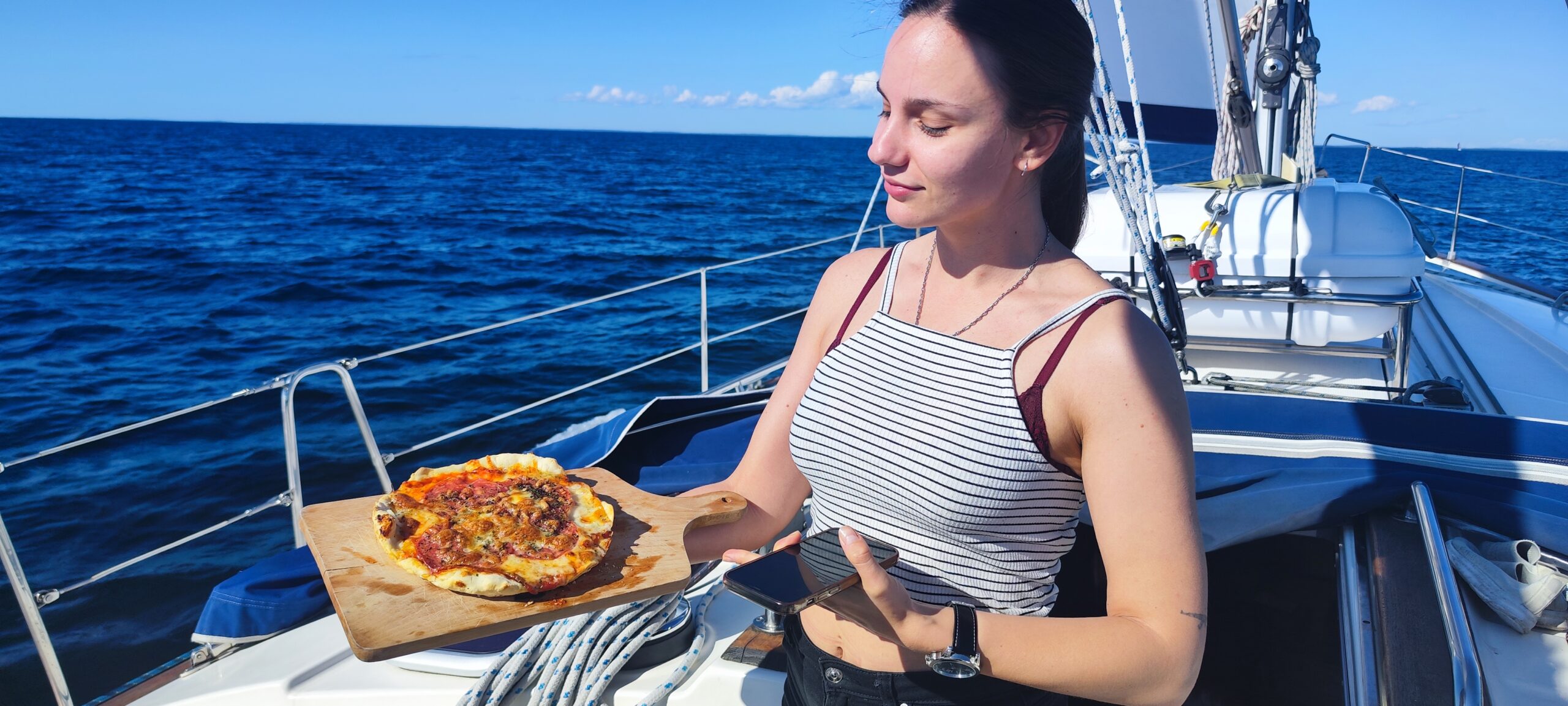 morskie szwedaki,event,pizza na jachcie