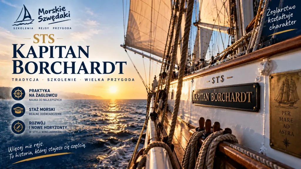 Rejsy na żaglowcu Kapitan Borchardt z Morskimi Szwędakami