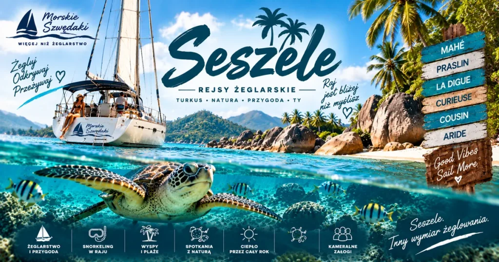 Rejsy po Seszelach katamaranem – Morskie Szwędaki