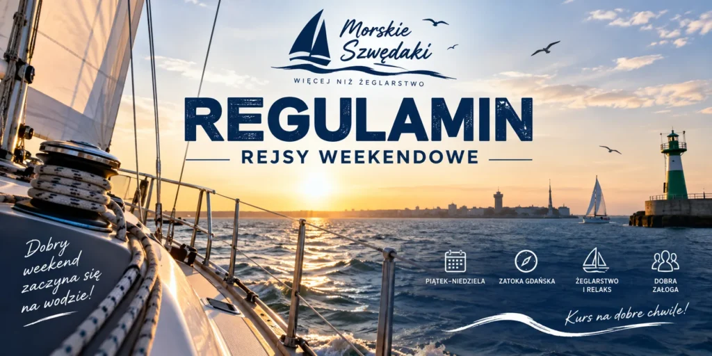 Regulamin rejsów weekendowych Morskie Szwędaki – Zatoka Gdańska