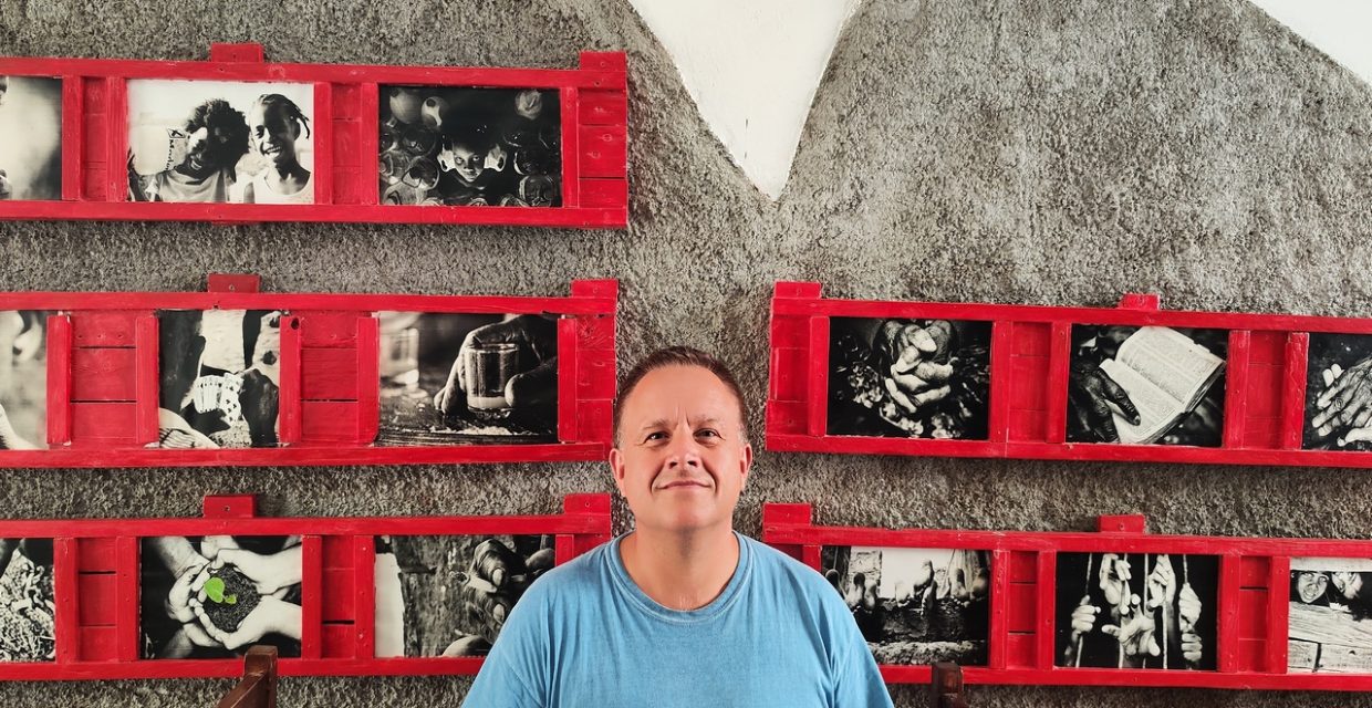 załoga podczas przelotu jachtowego Atlantyk